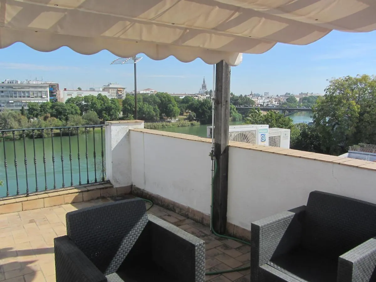 Trianabridgeviews Atico Con Vistas Al Puente De Triana Calle Castilla 38 Seville Apartment